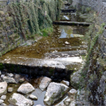 Rigi Aa ausgetrocknet